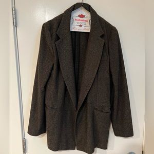 Reformation houndstooth brown Blazer size medium